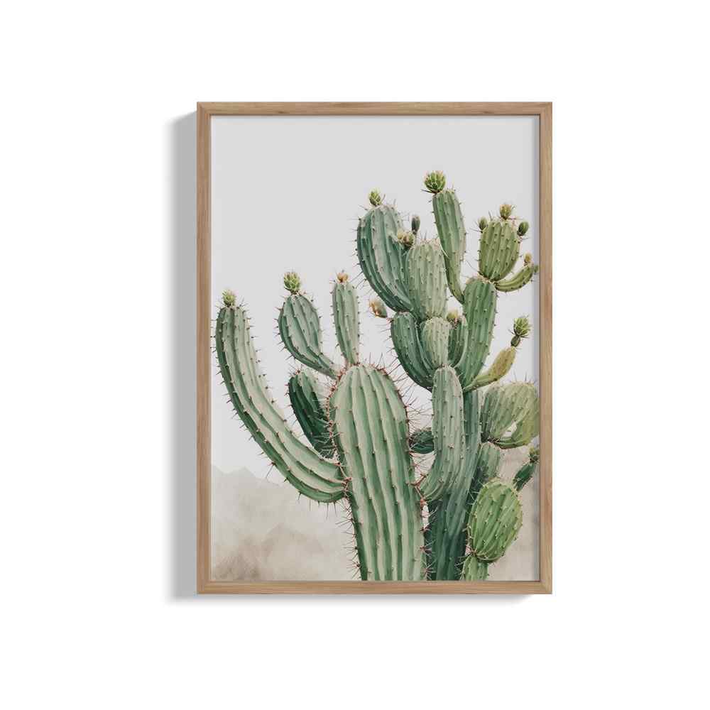 Cactus Botanical Wall Art---