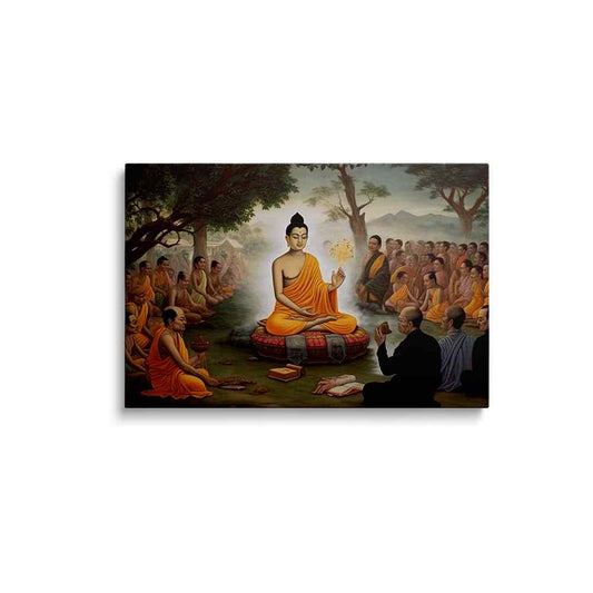 Buddha painting | Timeless Serenity | wallstorie