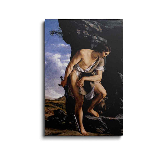 David and Goliath painting | Celestigoliath | wallstorie