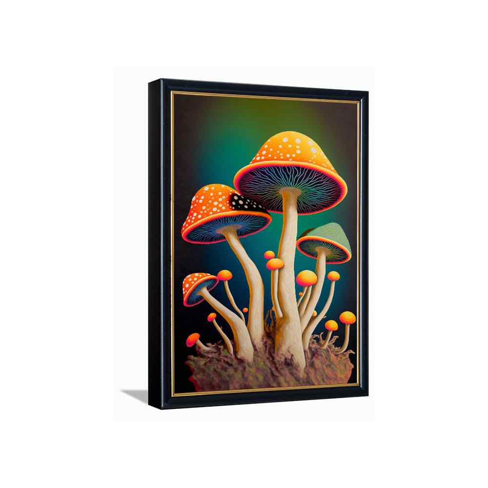 Abstract Mushroom Art---
