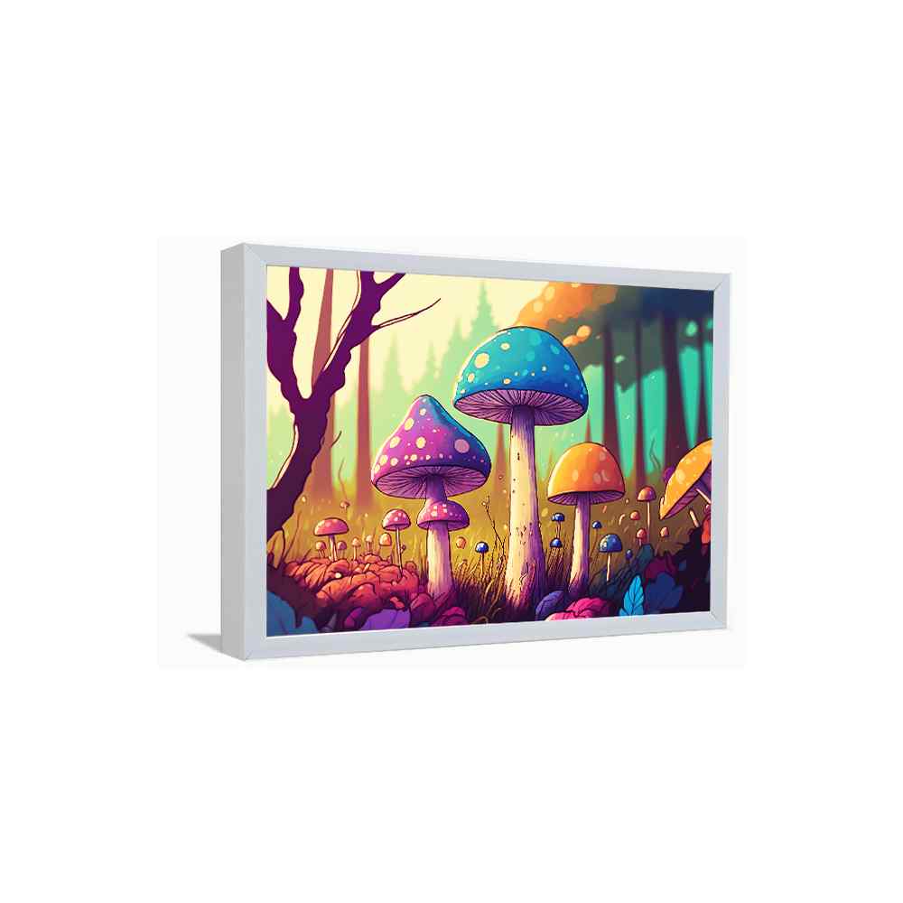 Colorful Mushroom In Forest---