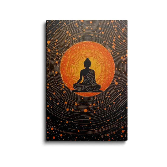 Buddha painting | Divine Equanimity | wallstorie