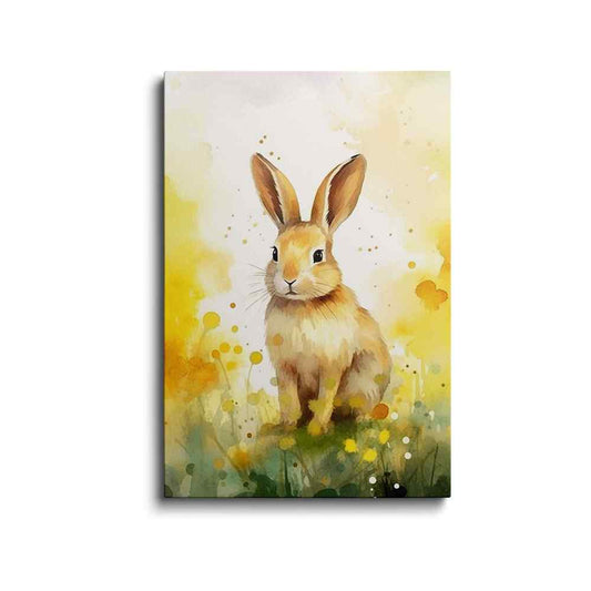 Bunny painting | Ink and Ears | wallstorie