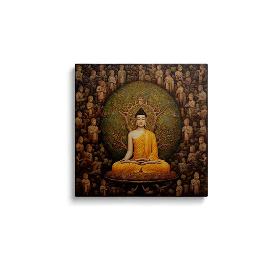 Buddha painting | Mindful Reflections | wallstorie