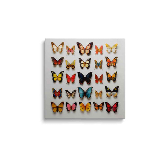 Butterfly painting | Chromatic Whispers | wallstorie
