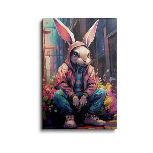 Bunny painting | Bunny Beyond Boundaries | wallstorie