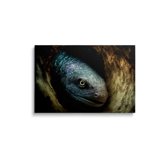 Fish eye painting | Underwater Odyssey | wallstorie
