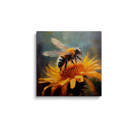 Bee painting | Fluttering Artistry | wallstorie