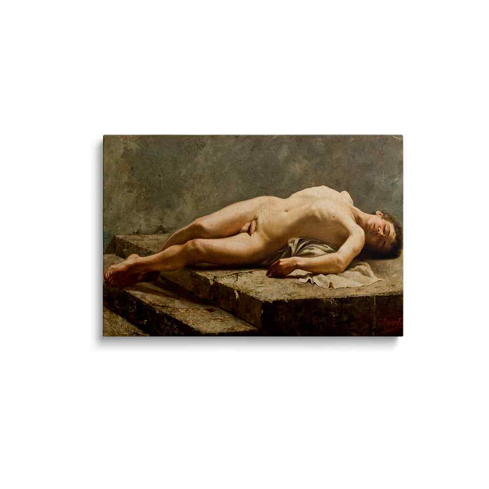 Sculpted Secrets - Nude painting---