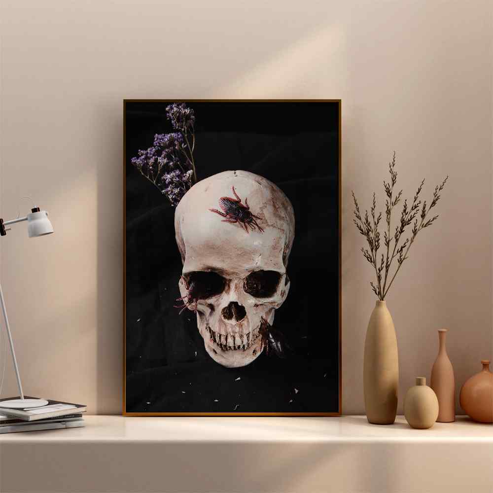Modern Skull Art---