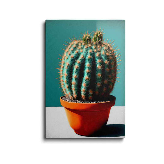 Cactus Painting | Growing Cactus In Pot | wallstorie