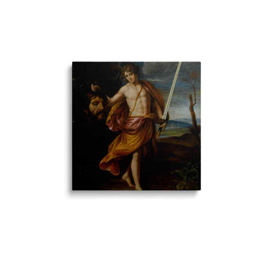 David and Goliath painting | Valorbound | wallstorie