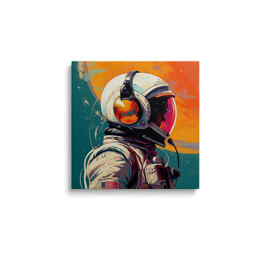 Astronaut art | Stellar Odyssey | wallstorie