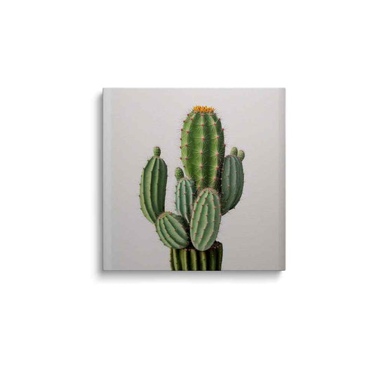 Cactus Painting | Retro Desert Cactus Wall Art | wallstorie