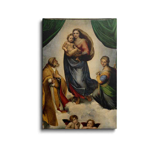 famous angel painting | raphael sistine madonna google | wallstorie