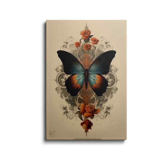 Butterfly painting | Painted Paradigm | wallstorie