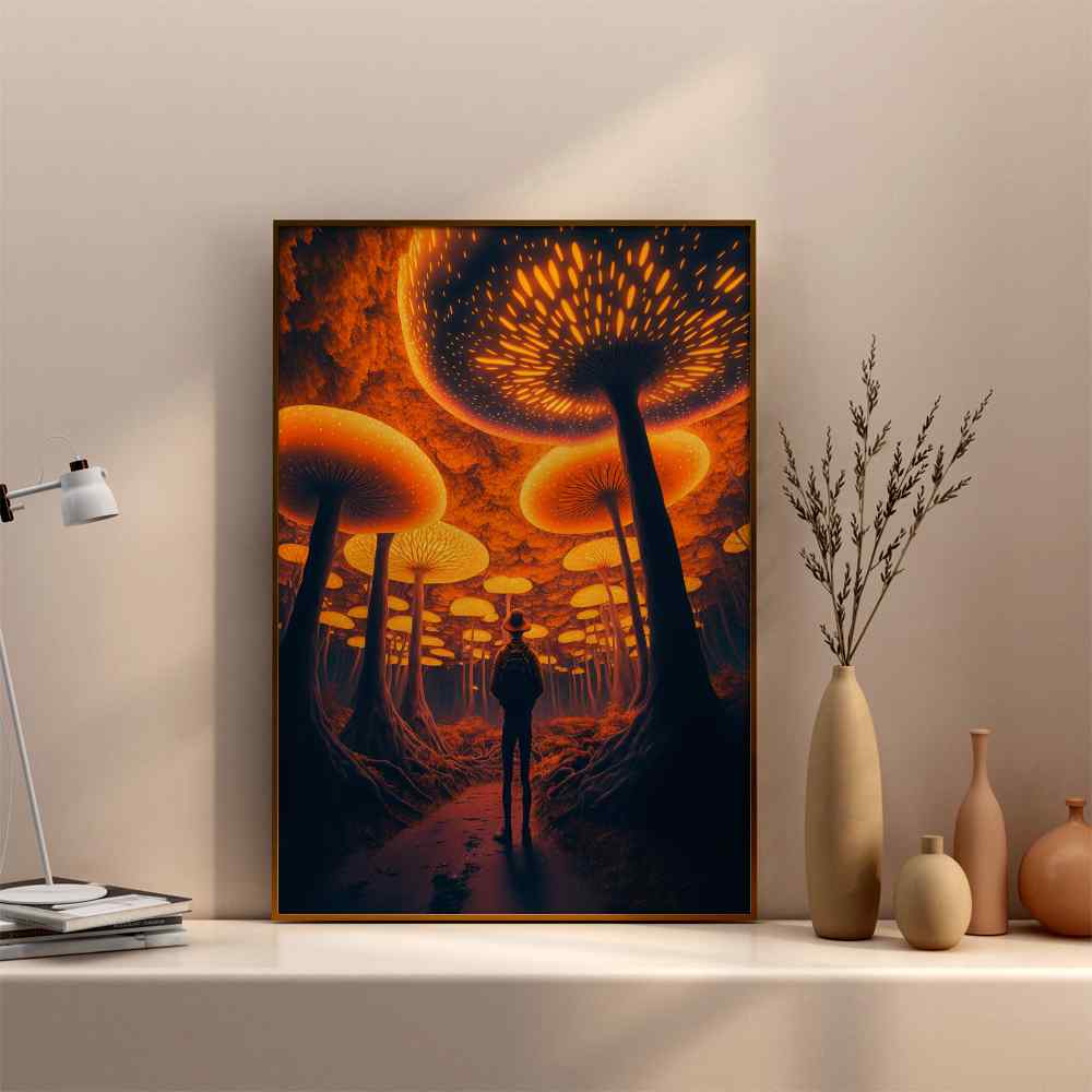 This Land Is Your Mushroom Wall Art---