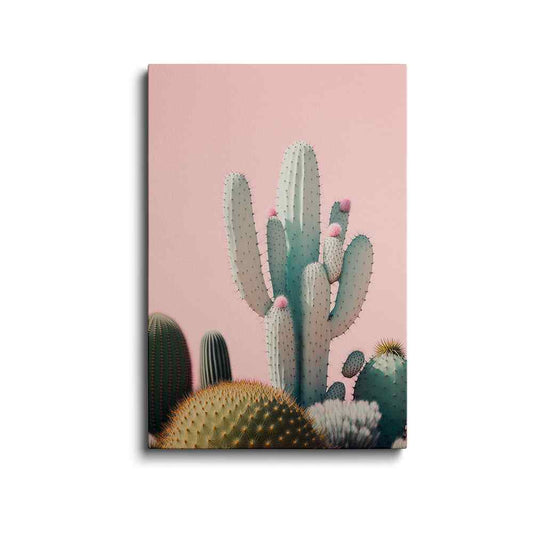Cactus Painting | Kate And Laurel Sylvie Desert Art | wallstorie