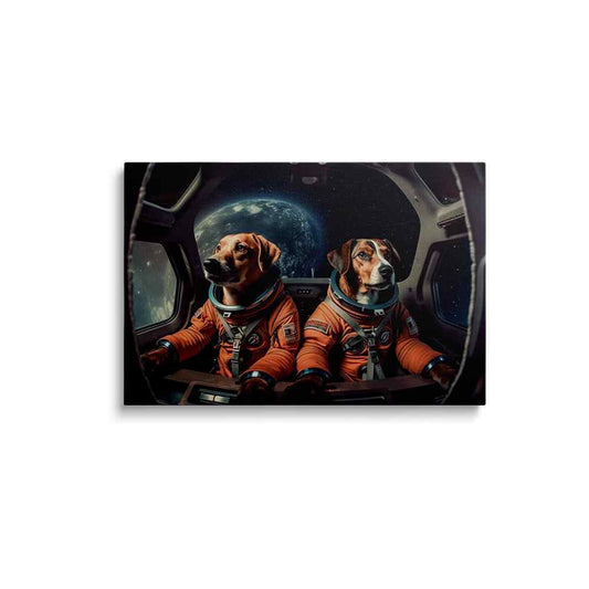 Astronaut art | Celestial Contours | wallstorie