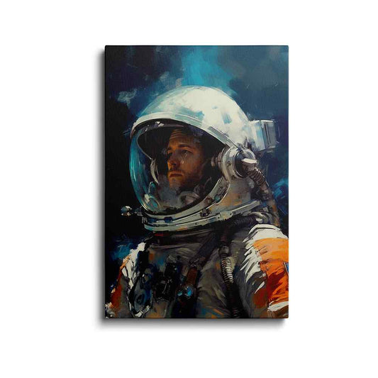 Astronaut art | Celestial Canvas | wallstorie