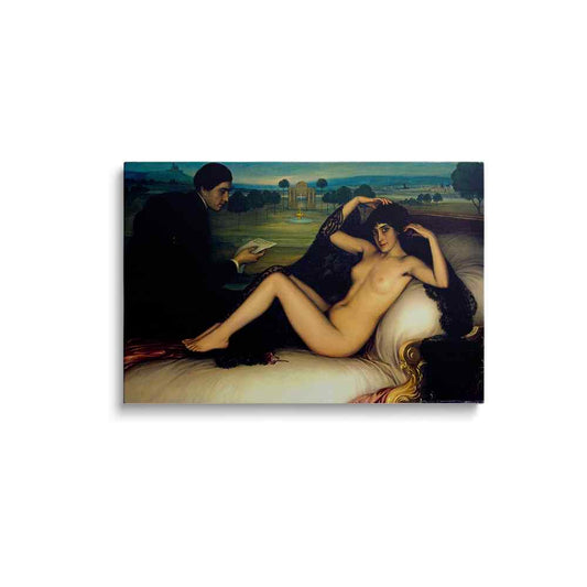 nude women painting | Whispers of Desire - nude painting | wallstorie