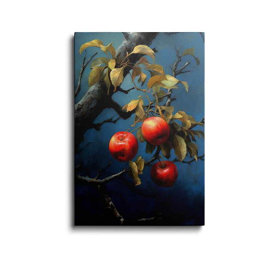 Apple painting | Chromatic Juiciness | wallstorie