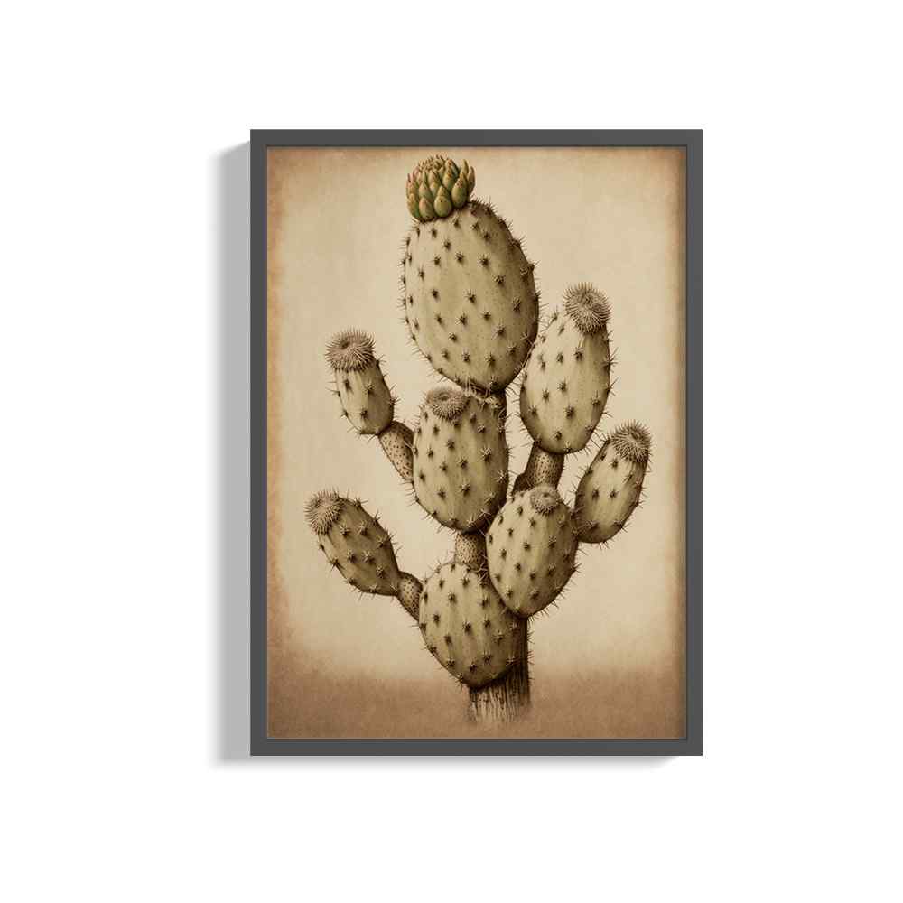 Prickly Cactus Wall Art---