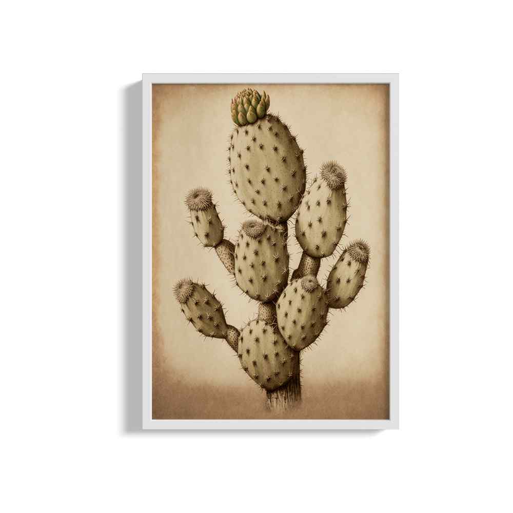 Prickly Cactus Wall Art---