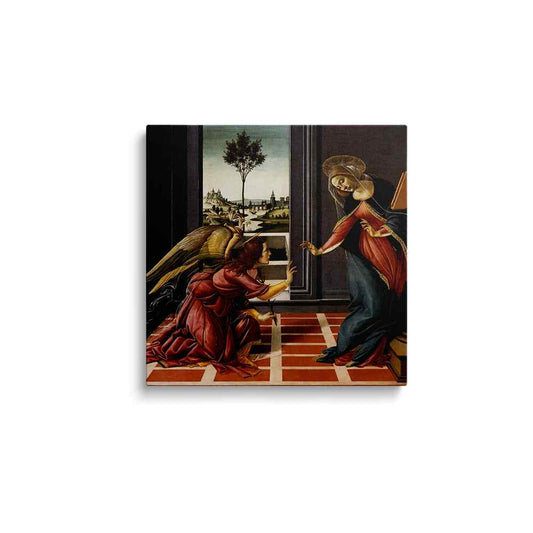 famous angel painting | botticelli cestello annunciation | wallstorie