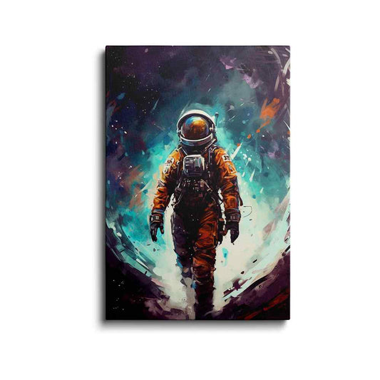 Astronaut art | Lunar Dreams | wallstorie