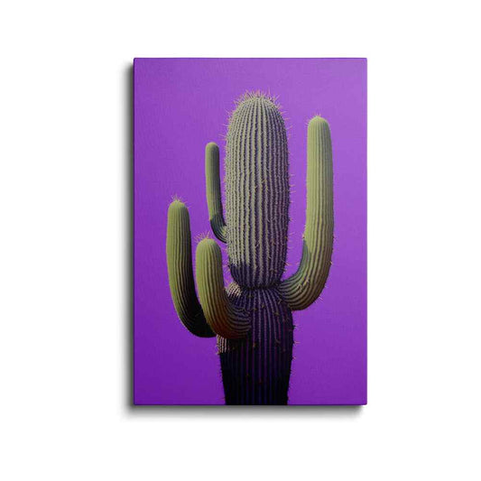 Cactus Painting | Saguaro Cactus Art | wallstorie