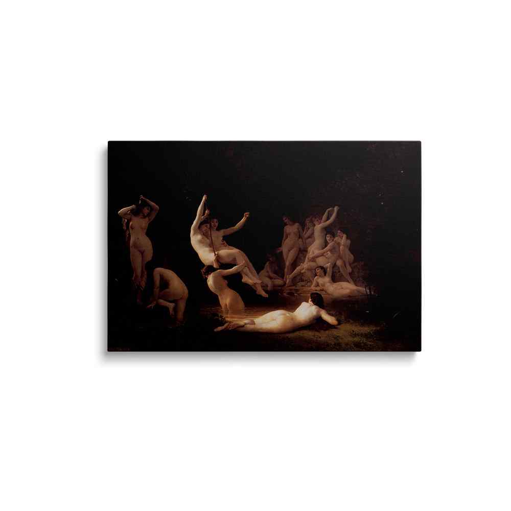 Canvas of Euphoria - nude painting---