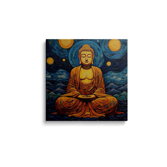 Buddha painting | Illuminated Path | wallstorie