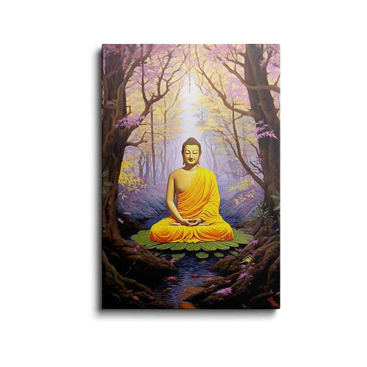 Buddha painting | Zen Harmony | wallstorie