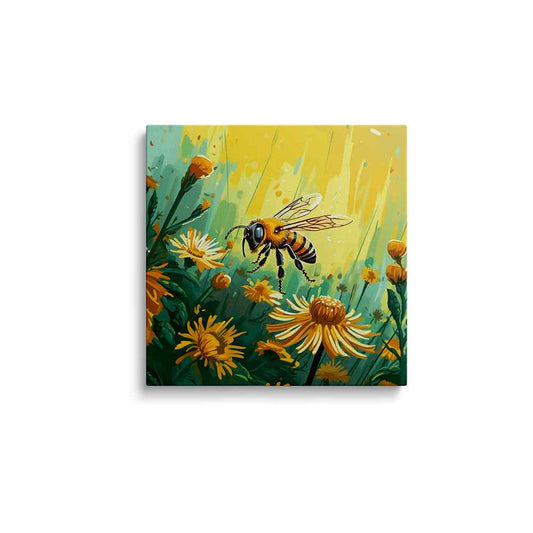 Bee painting | Bee-autiful Pigments | wallstorie