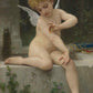 cupid with butterfly lamour