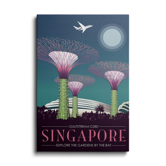 Travel Art | Gulfstream Singapore | wallstorie