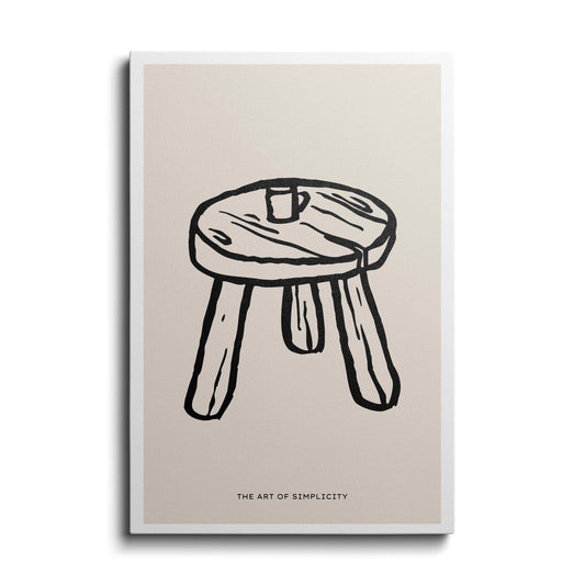 Products | Wooden Stool | wallstorie