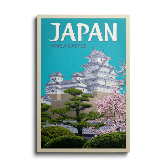 Travel Art | Japan Himeji Castle | wallstorie