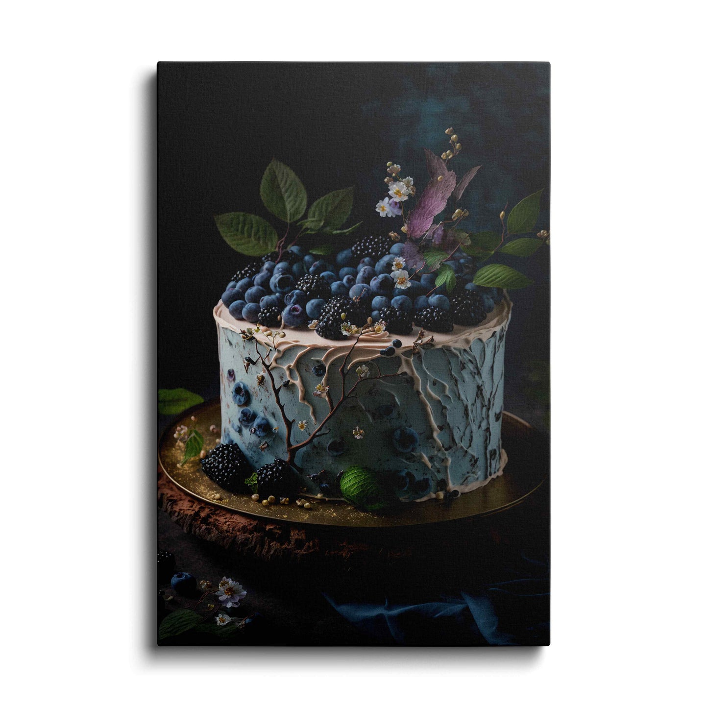 Blueberry Cake---