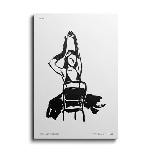 Modern Wall Art | Chair Dance | wallstorie