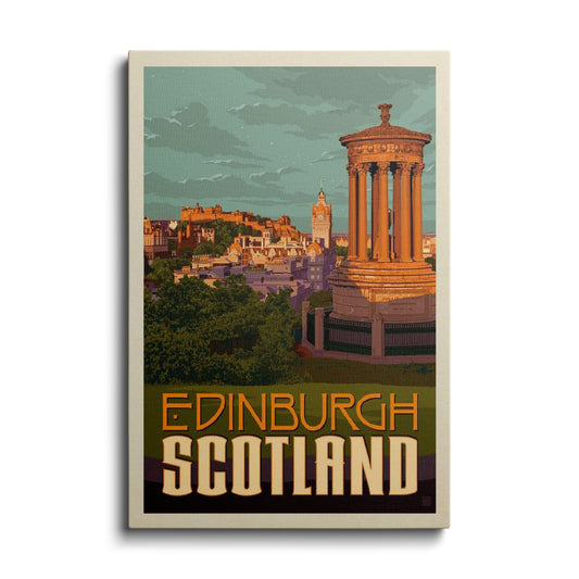 Travel Art | Edinburgh Scotland | wallstorie