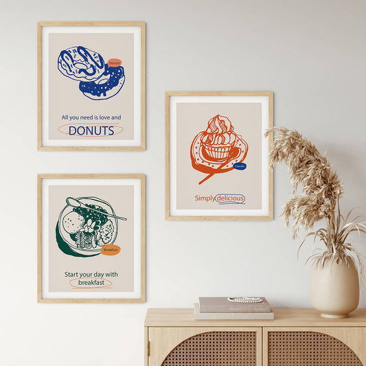Food Posters | In Love with Calories | wallstorie