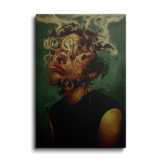 Collage Art | Smoking vibes | wallstorie