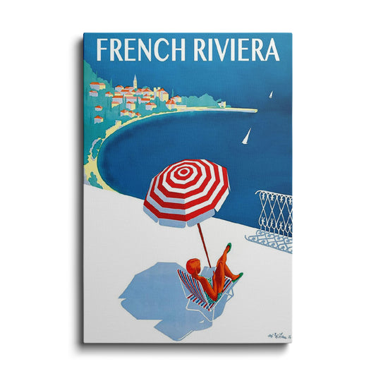 Travel Art | French Riviera | wallstorie