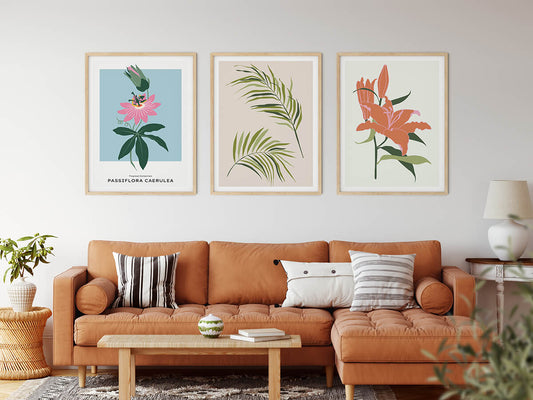 Tropical Posters | Touch Of Tropical Flowers | wallstorie