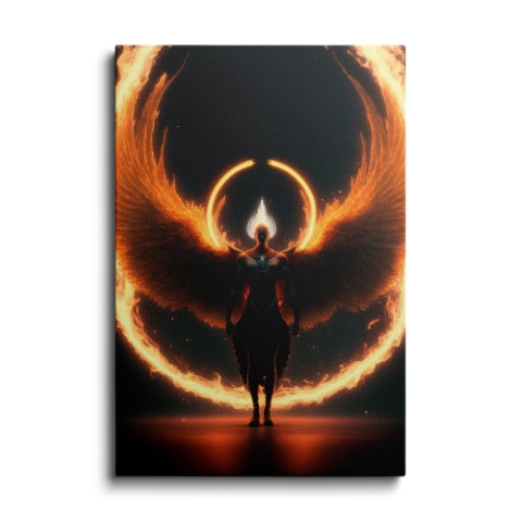 AI art | Centaur With burning Wings | wallstorie
