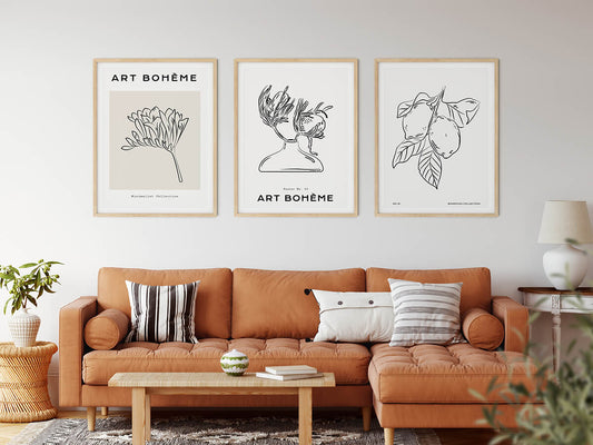 Line Art Posters | The Mix of Forest | wallstorie
