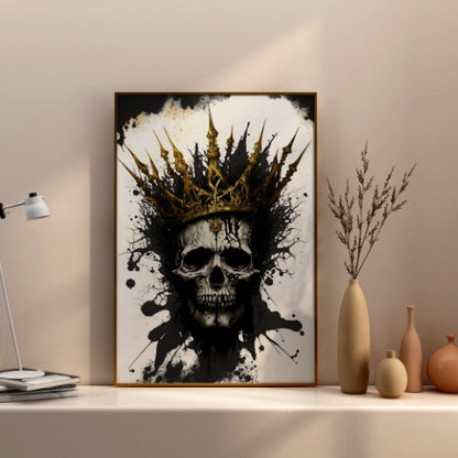 Crown On Skull Head