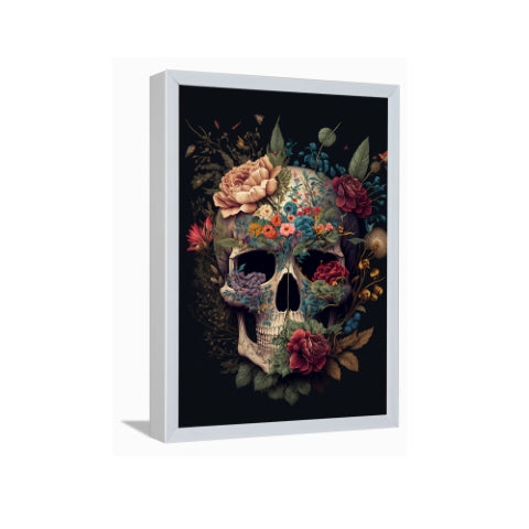 Flowery Skull---